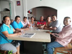 PRINCIPAL Los integrantes de Morena en Ometepec