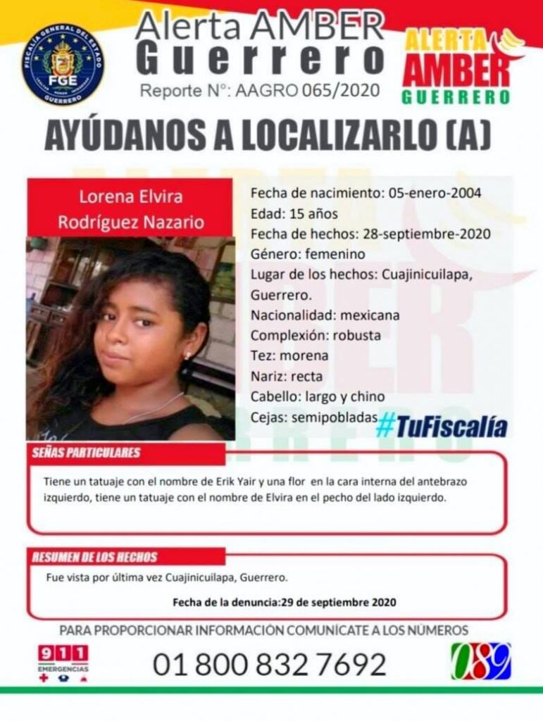 ROJA ALERTA AMBER