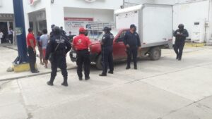 ROJA Camioneta involucrada