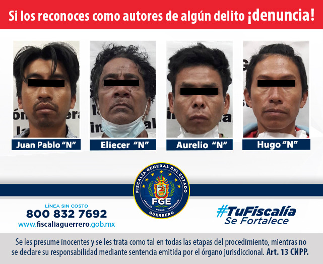 ROJA PRESUNTOS ASESINOS DE AYELIN