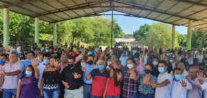 CRUZ GRANDE Toma de protesta a comités de jóvenes