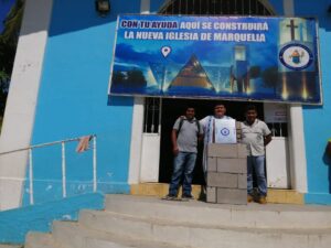Marquelia Colocación de la primera piedra