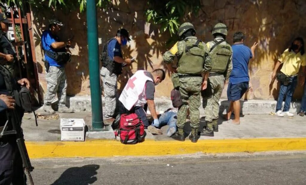 ROJA GOLPEADO