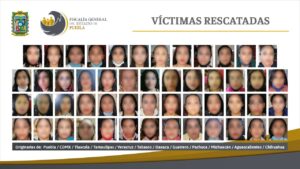 ROJA LAS MUJERES RESCATADAS