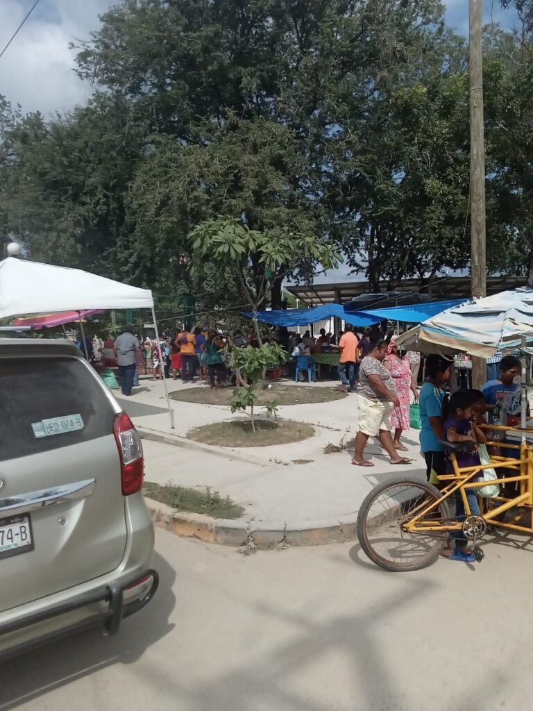 SAN LUIS AGLOMERACION DE PERSONAS EN LAS INSTALACIONES DEL PARQUE (1)