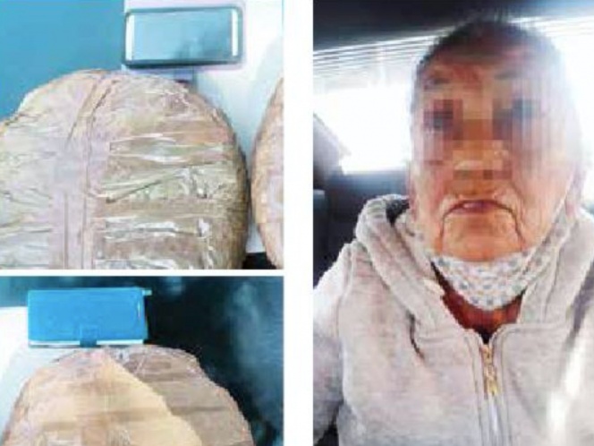 roja abuelita con droga