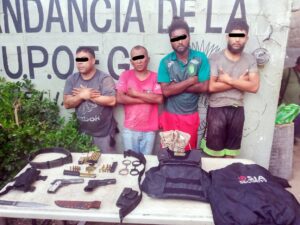 ROJA LUIS ALBERTO GUZMÁN LIBORIO, DARÍO AYALA HERNÁNDEZ, ALEXIS HERRERA GUZMÁN Y MARCOS VINICIO VEGA AYALA