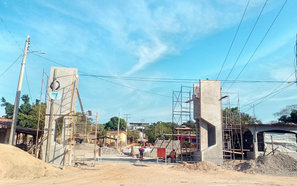 CUAUTEPEC ARCO QUE SE CONSTRUYE EN SAN ANTONIO
