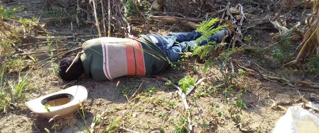 ROJA Así encontraron el cadáver de Arturo Salazar Felipe