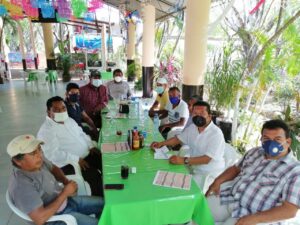 ome Los militantes de distintos municipios