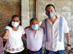 OME Graciela Araceli Guevara, Rogelio Hernández Cruz y Jesus Castillo Bazán