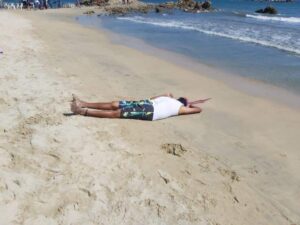 ROJA EJECUTADO EN PLAYA PAPAGAYO