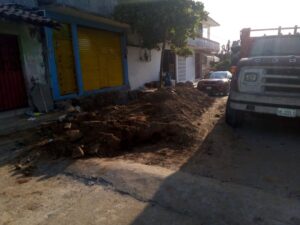 Marquelia La calle lleva ocho días cerrada