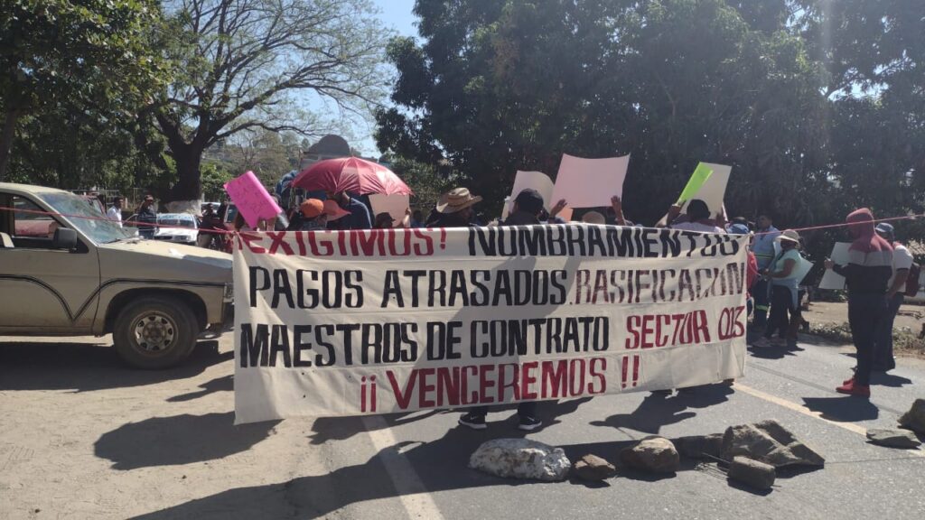 OME El bloqueo en San Juan de los Llanos (1)