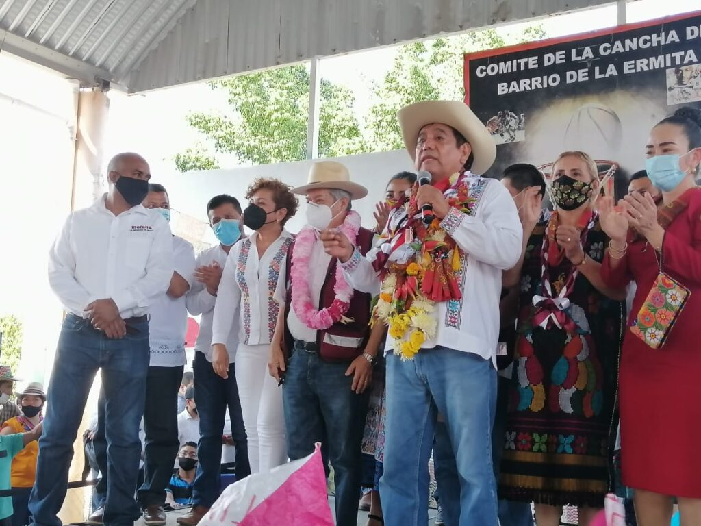 OME Félix Salgado Macedonio en su gira