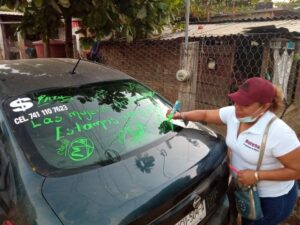OME Los ciudadanos haciendo pintas en Santa Maria (1)
