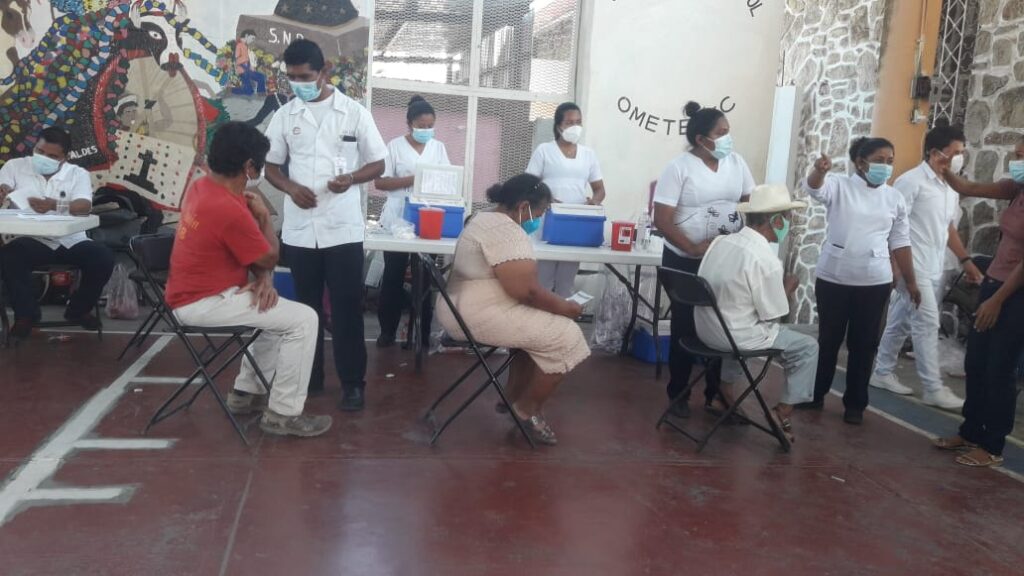 OME campaña de vacunación Ometepec