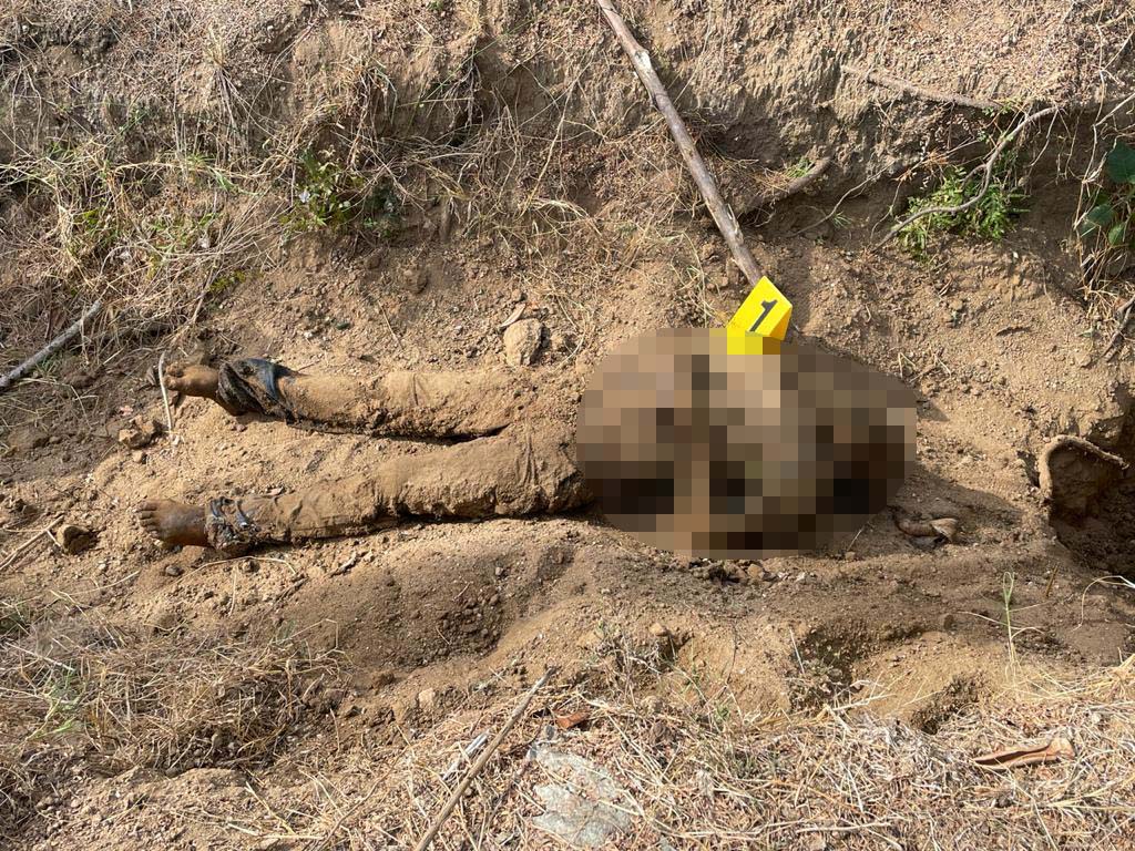ROJA Fosa donde encontraron a Roberto Mejía Martínez (1)