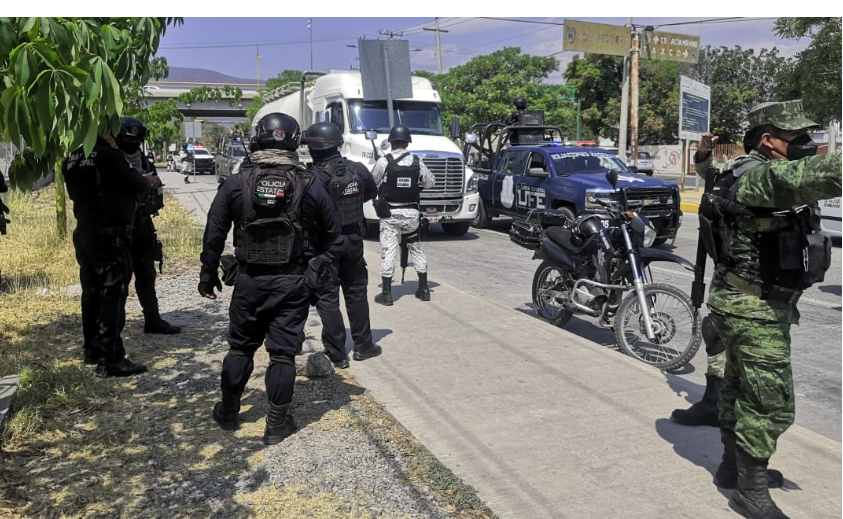 ROJA GN DARA SEGURIDAD EN IGUALA