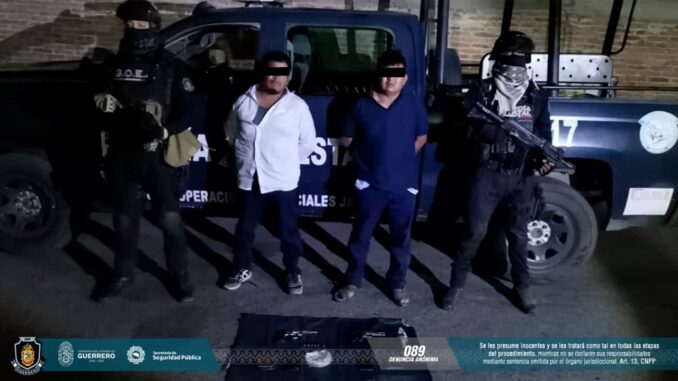 roja detenidos con arma en iguala