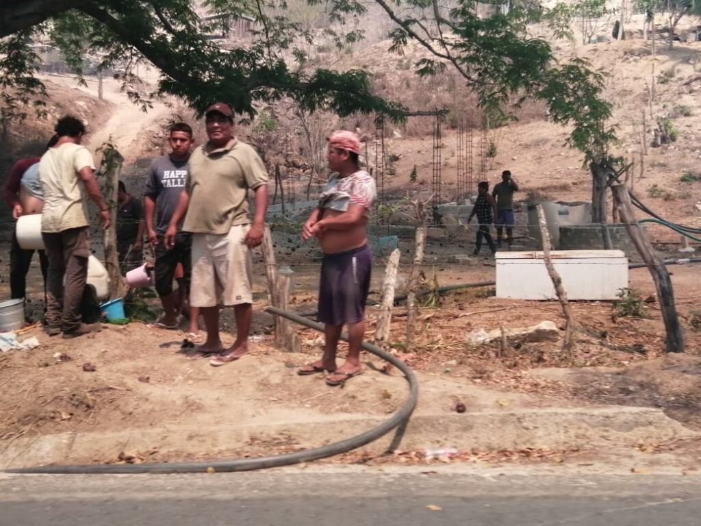 Marquelia El incendio llego hasta El Paso