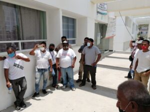 OME Los transportistas en Ciudad Judicial (1)