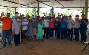 Marquelia Lideres de Morena respaldaron a Evelyn Salgado