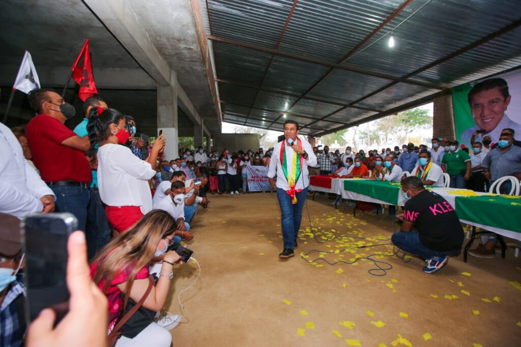 OME Durante su visita en Ometepec (1)