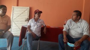 OME Eunice Monzón, Eloy Jiménez y Vicente Moreno