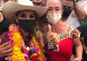 OME Evelyn Salgado Pineda y Claudia Basilio Melo