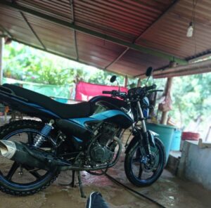 ROJA MOTOCICLETA LOCALIZADA