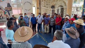 OME Los comisarios reunidos en la Cancha de la Ermita (Foto Archivo)