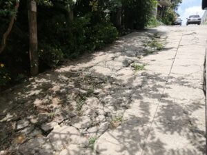 OME LA CALLE EN MAL ESTADO (1)