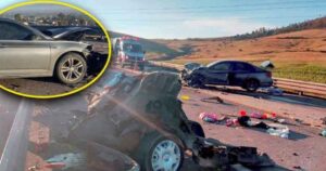 ROJA ACCIDENTE CERCA DE TUXPAN