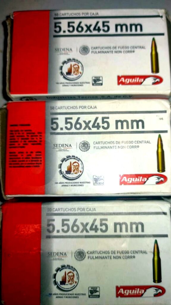 ROJA CARTUCHOS ASEGURADOS