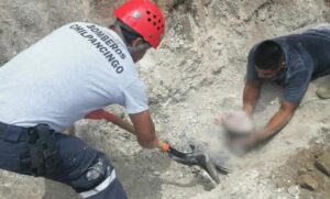 roja muere albañil en derrumbe