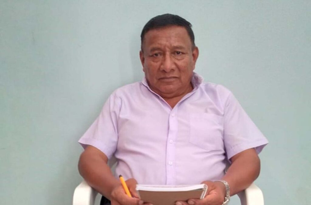 PRINCIPAL EL COORDINADOR DE LA CRAC-PC DE ESPINO BLANCO