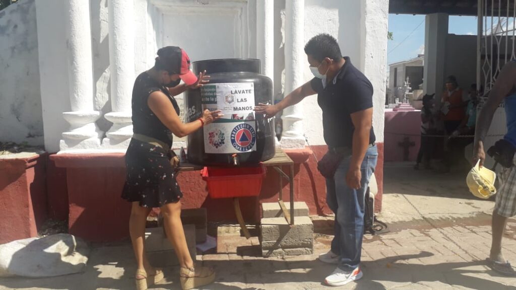 OME Instalando el lavamanos