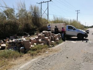 ROJA La camioneta accidentada (3)
