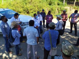 SAN LUIS EL BLOQUEO EN LA CARRETERA (1)