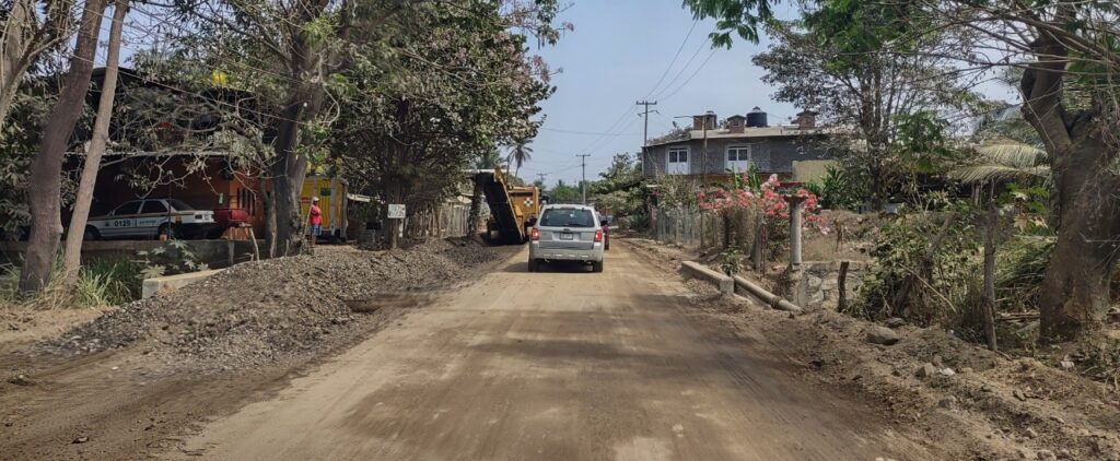Marquelia Iniciaron los trabajos de la carretera (2)