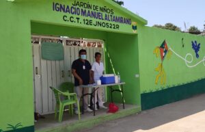 Marquelia.-Intensa jornada de vacunación