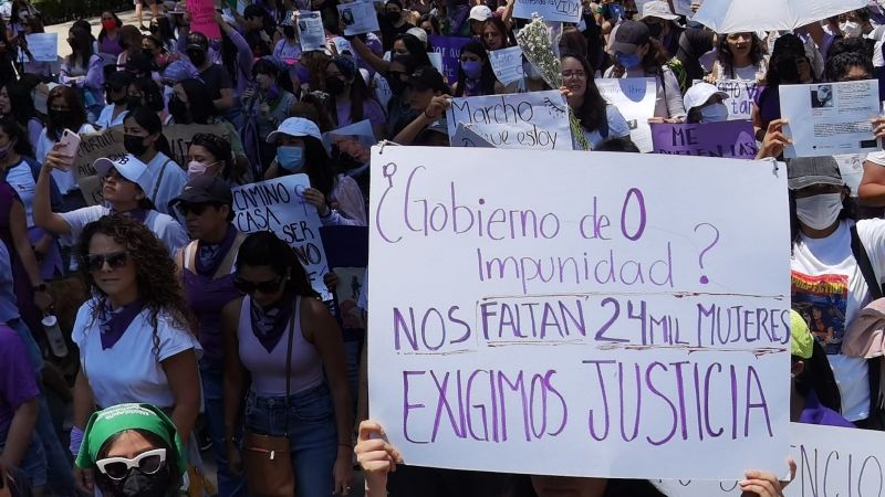 NACIONAL PROTESTA FEMINICIDIO