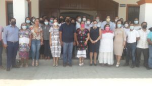 OME Presidenta de CDHEG y funcionarios municipales
