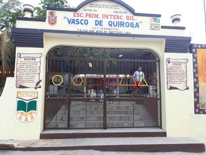 ROJA LA PRIMARIA VASCO DE QUIROGA