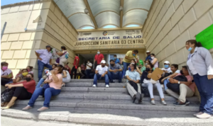 estado salud protesta