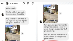 roja los mensajes