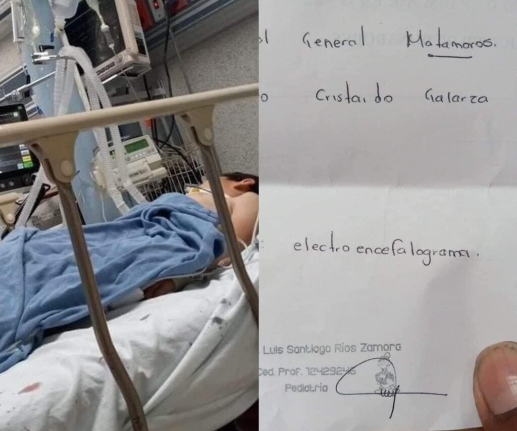 roja niño quedó en coma