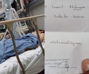 roja niño quedó en coma