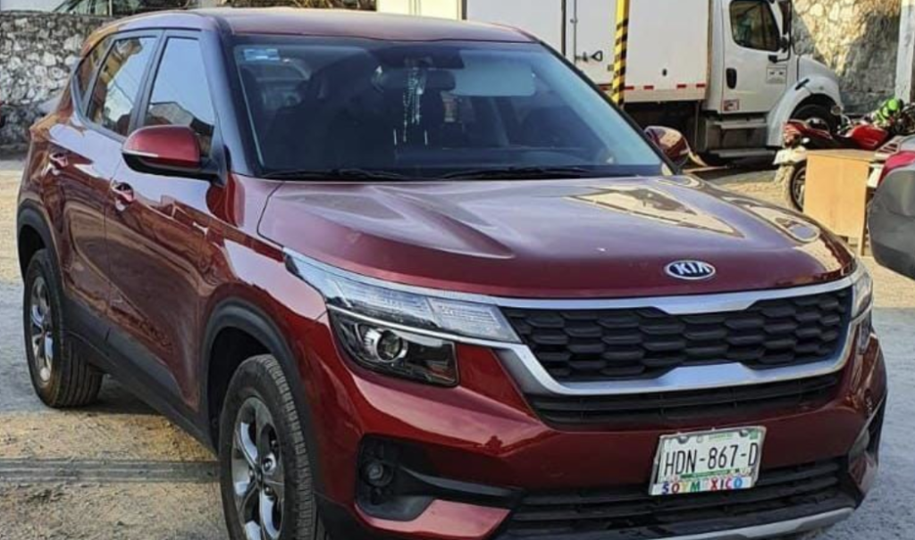 roja roban vehiculo
